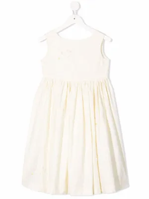 open lace back dress Bonpoint Paysanne Smocked Dress pink  Enfance Baby & Kids