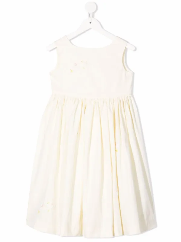 feather mini dress white Lumi | White Sequin High-Neck Feather Trim Mini Dress