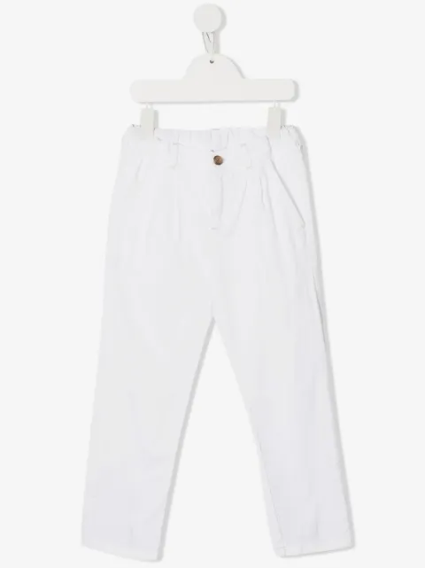 Bonpoint pantalon slim à taille mi-haute