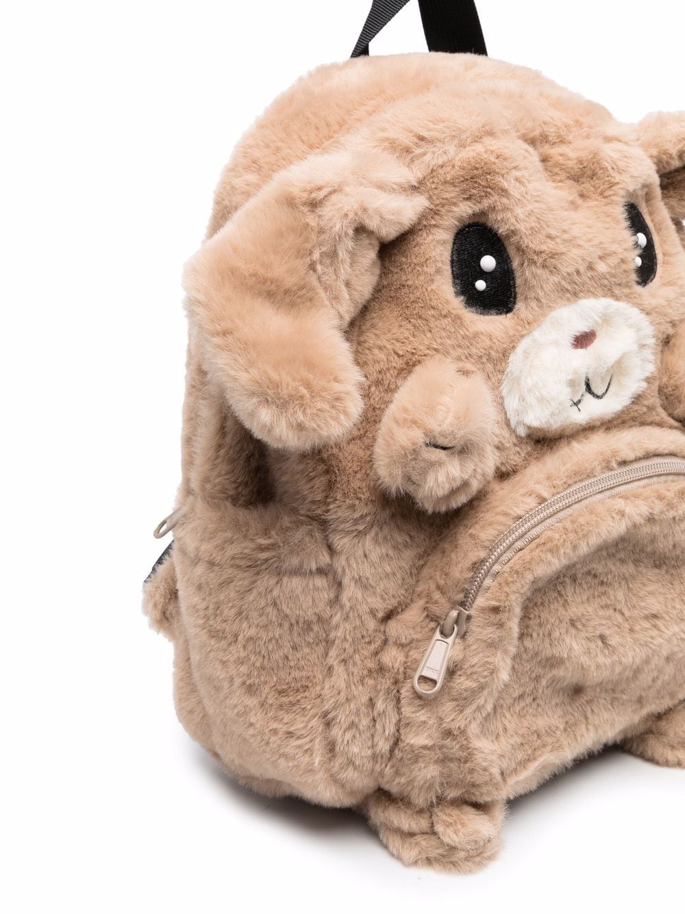 FAUX FUR BUNNY BACKPACK - Off White