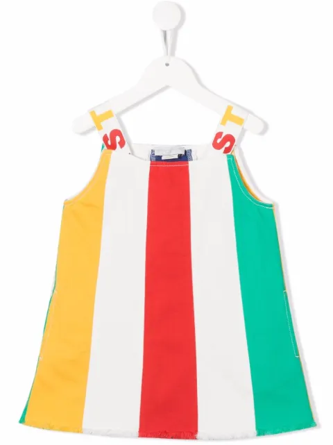 Stella McCartney Kids striped cotton dress 
