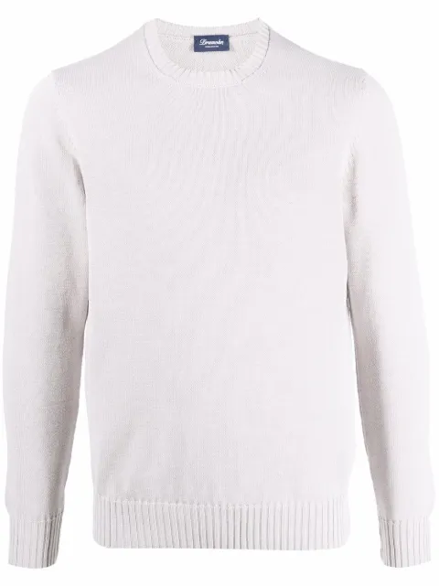 Drumohr Pullover mit Rundhalsausschnitt