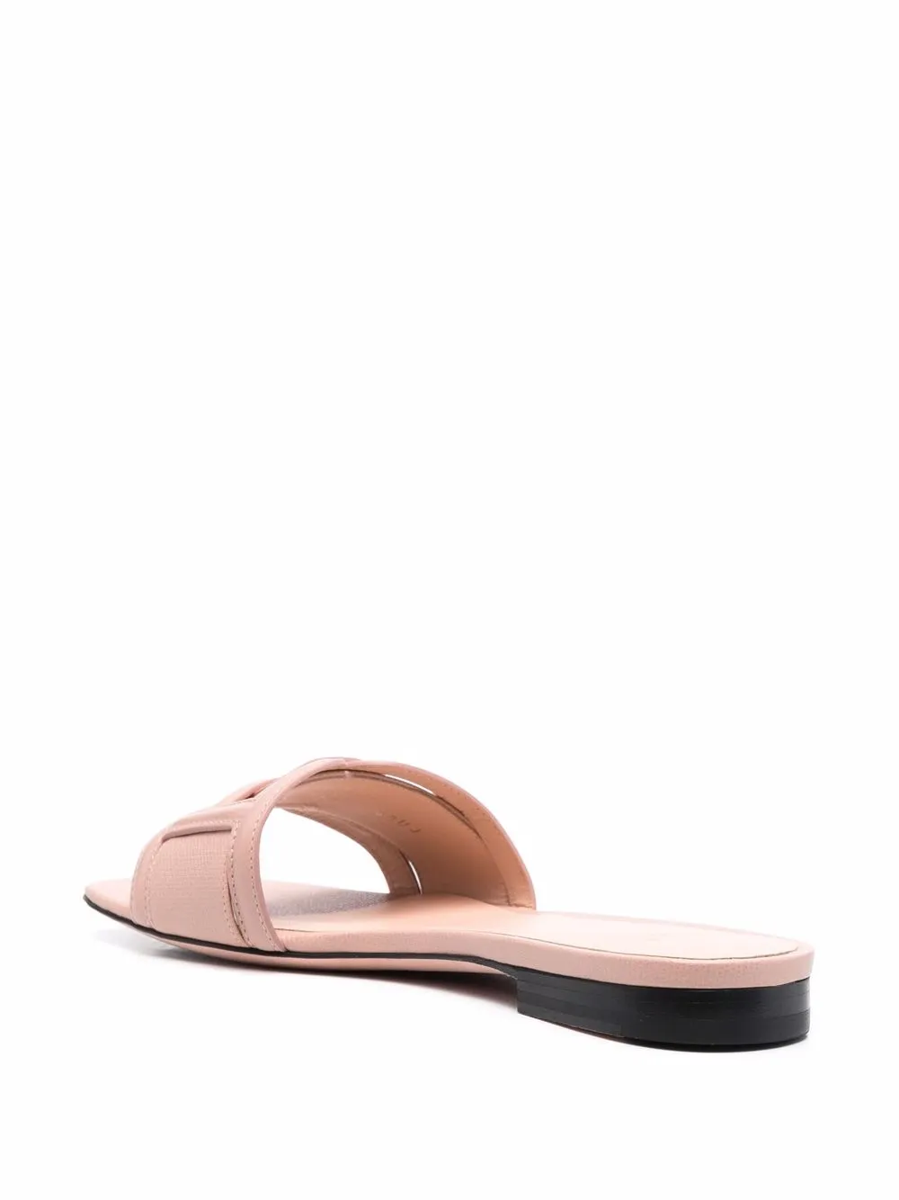  Bally Interlocking Logo Sandals - Neutrals 