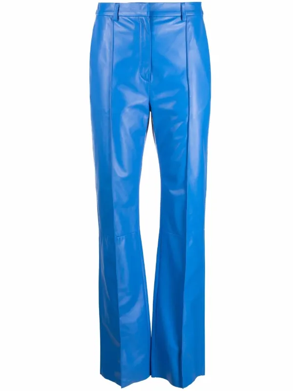 Drome straight-leg Leather Trousers 