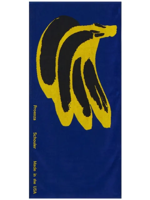 Proenza Schouler White Label Banana beach towel Men