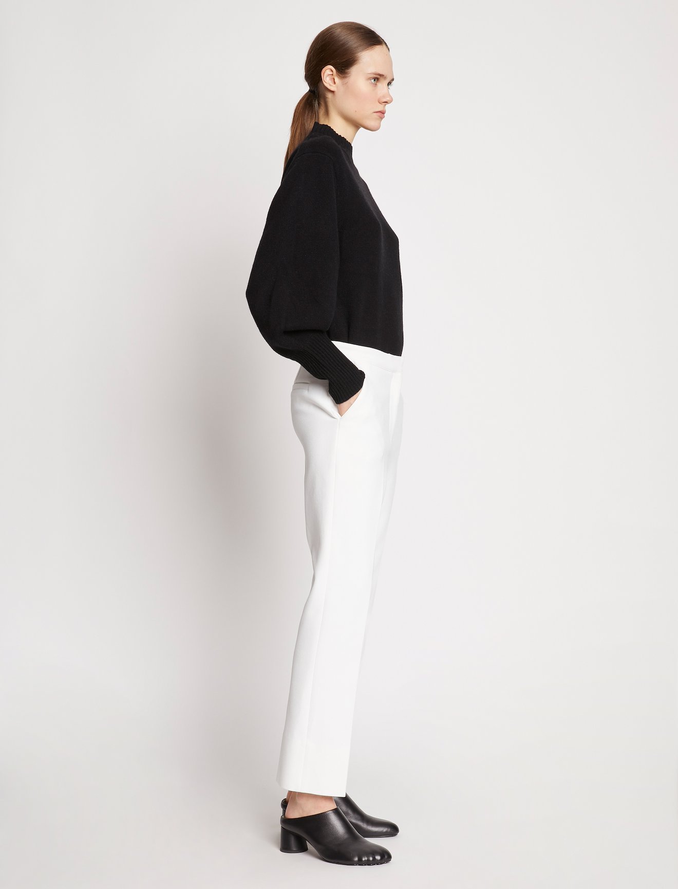 Bi-Stretch Crepe Pants #1