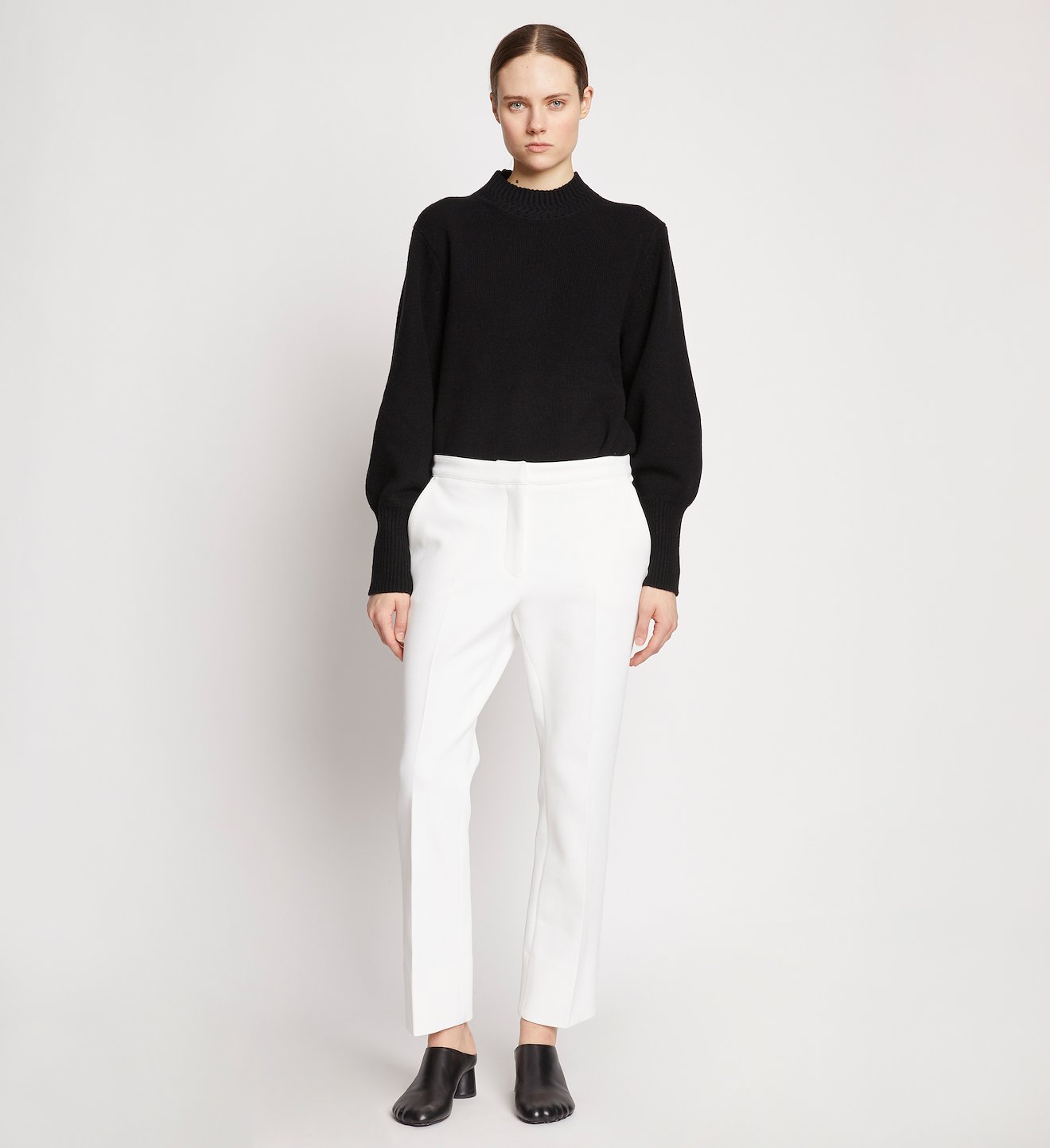 Bi-Stretch Crepe Pants