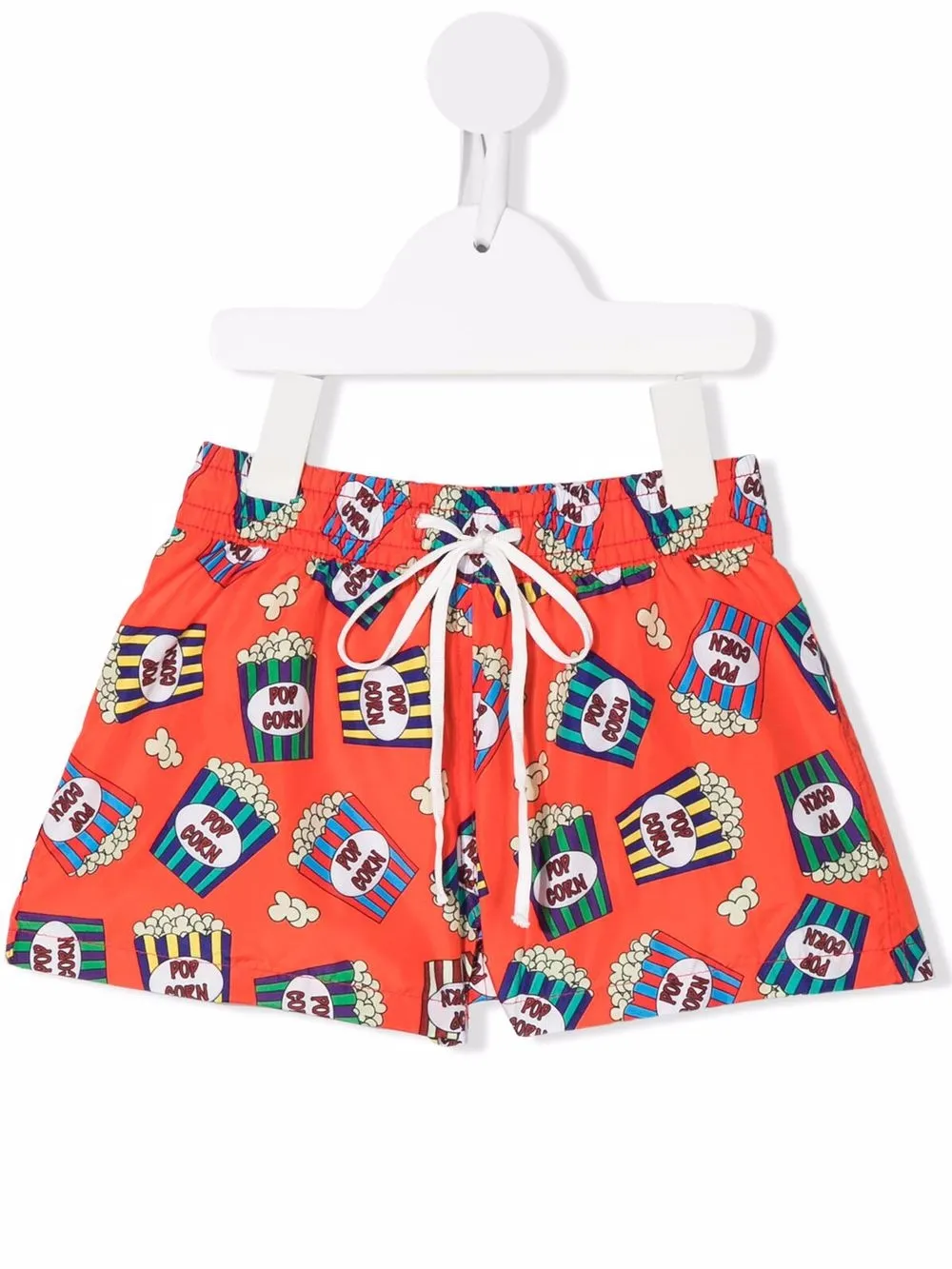 

Siola popcorn-print swim shorts - Orange