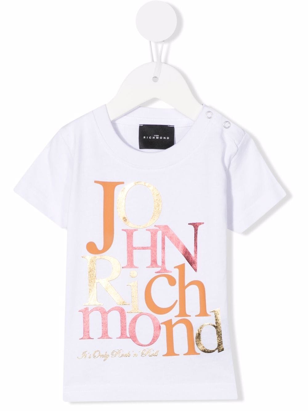 John Richmond Junior logo-print Cotton T-shirt - Farfetch