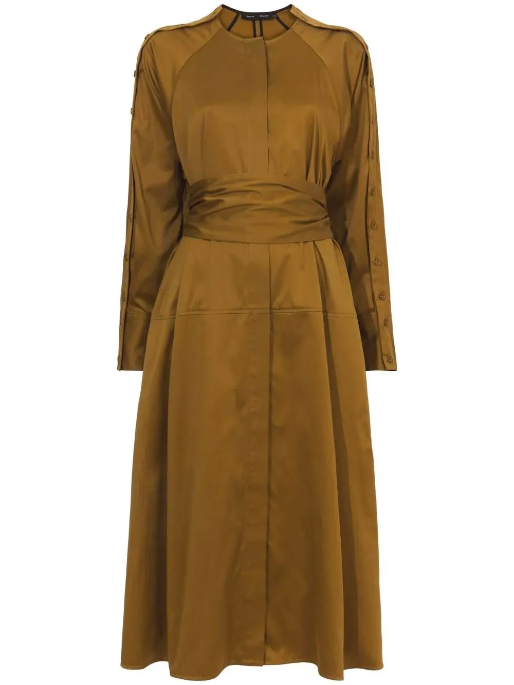 

Proenza Schouler tie-waist shirt dress - Green