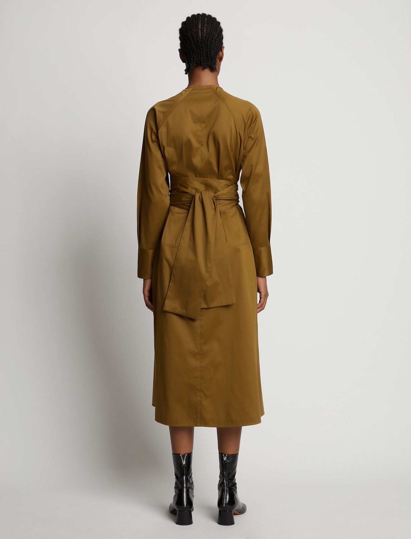 Silk Cotton Gabardine Dress #2