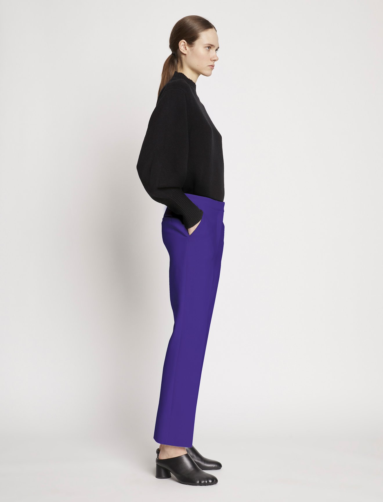 Bi-Stretch Crepe Pants #1