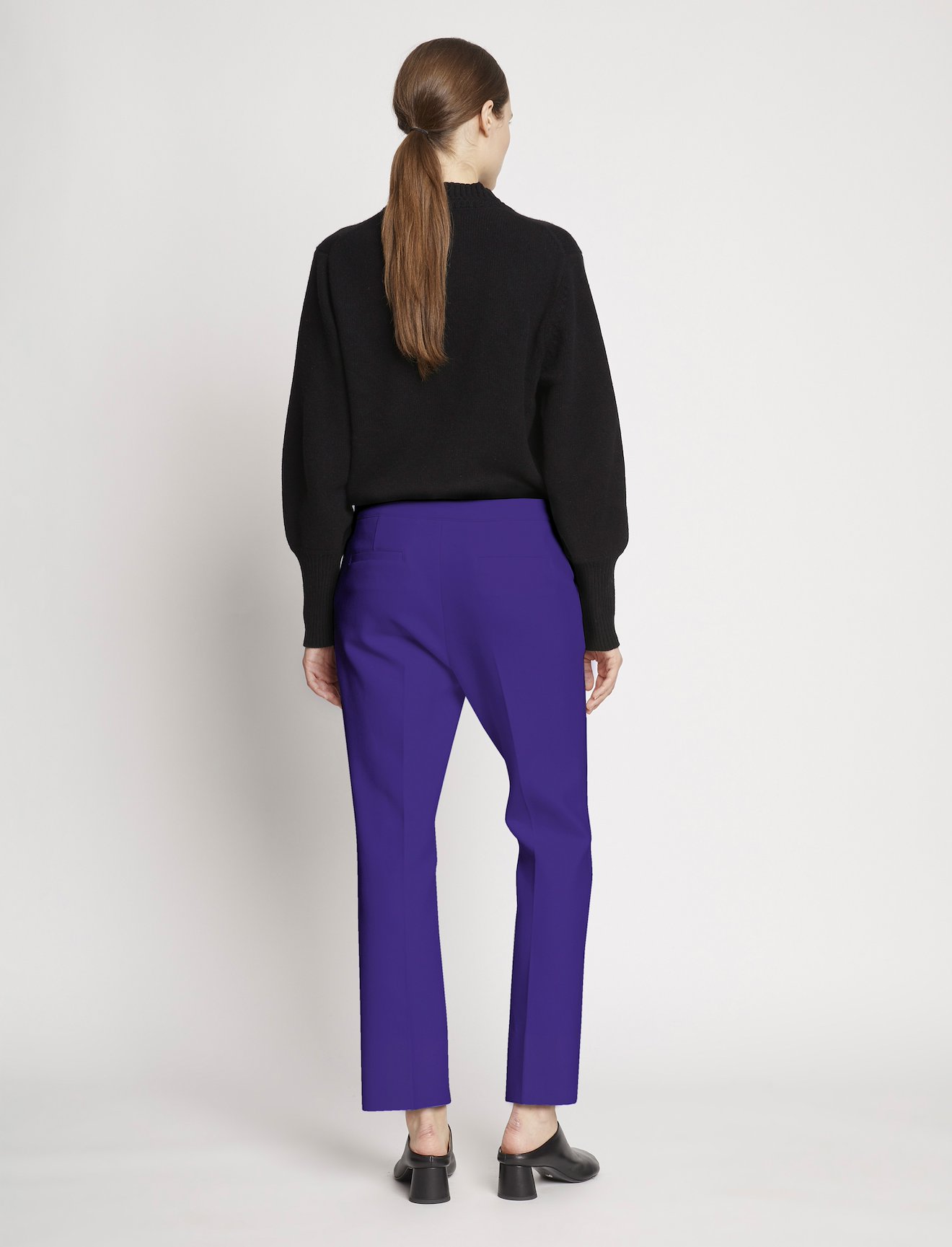 Brushed Bi-Stretch Twill Pants