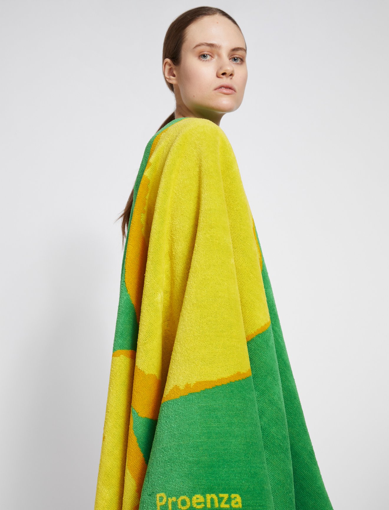 Lemon Beach Towel #1