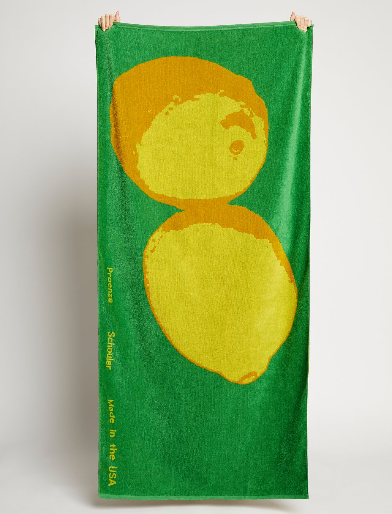 Lemon Beach Towel #3