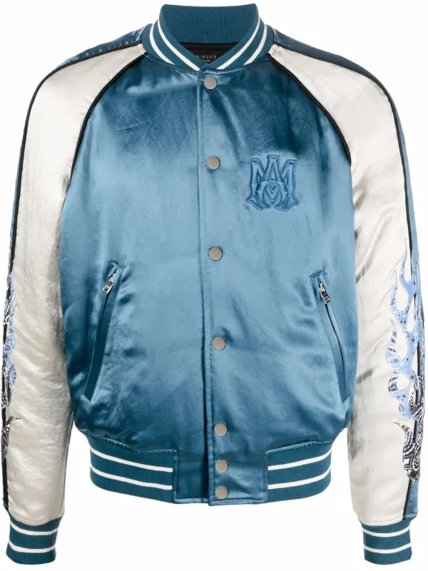 varsity jacket farfetch