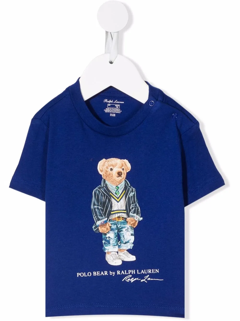 

Ralph Lauren Kids Polo Bear cotton T-Shirt - Blue