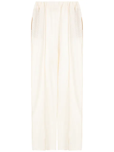 Framed Sillicia high-waisted straight leg trousers