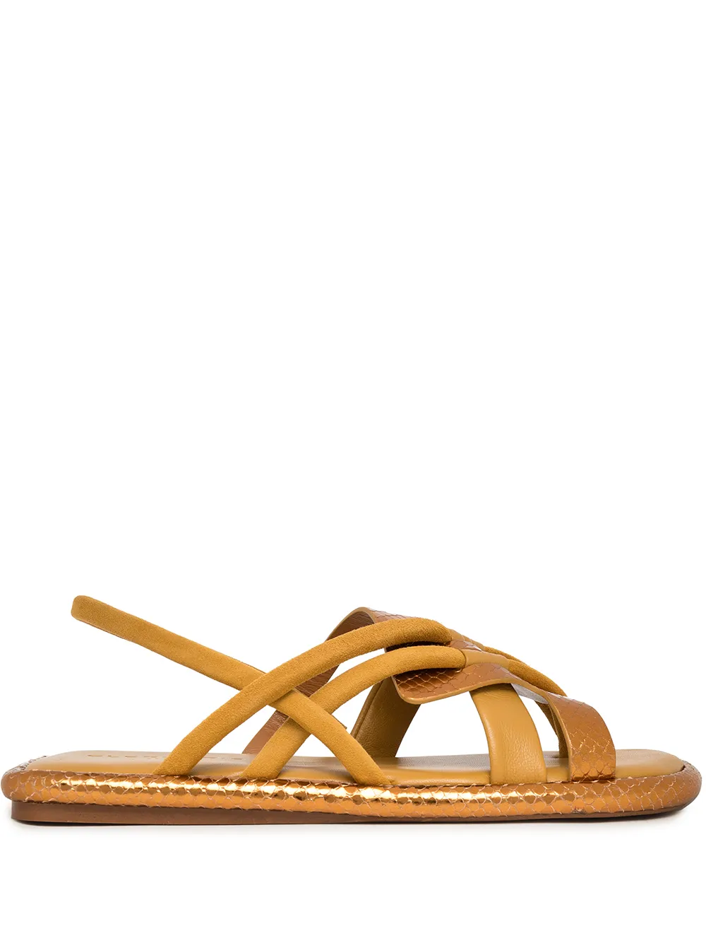 

Clergerie Edas leather sandals - Yellow