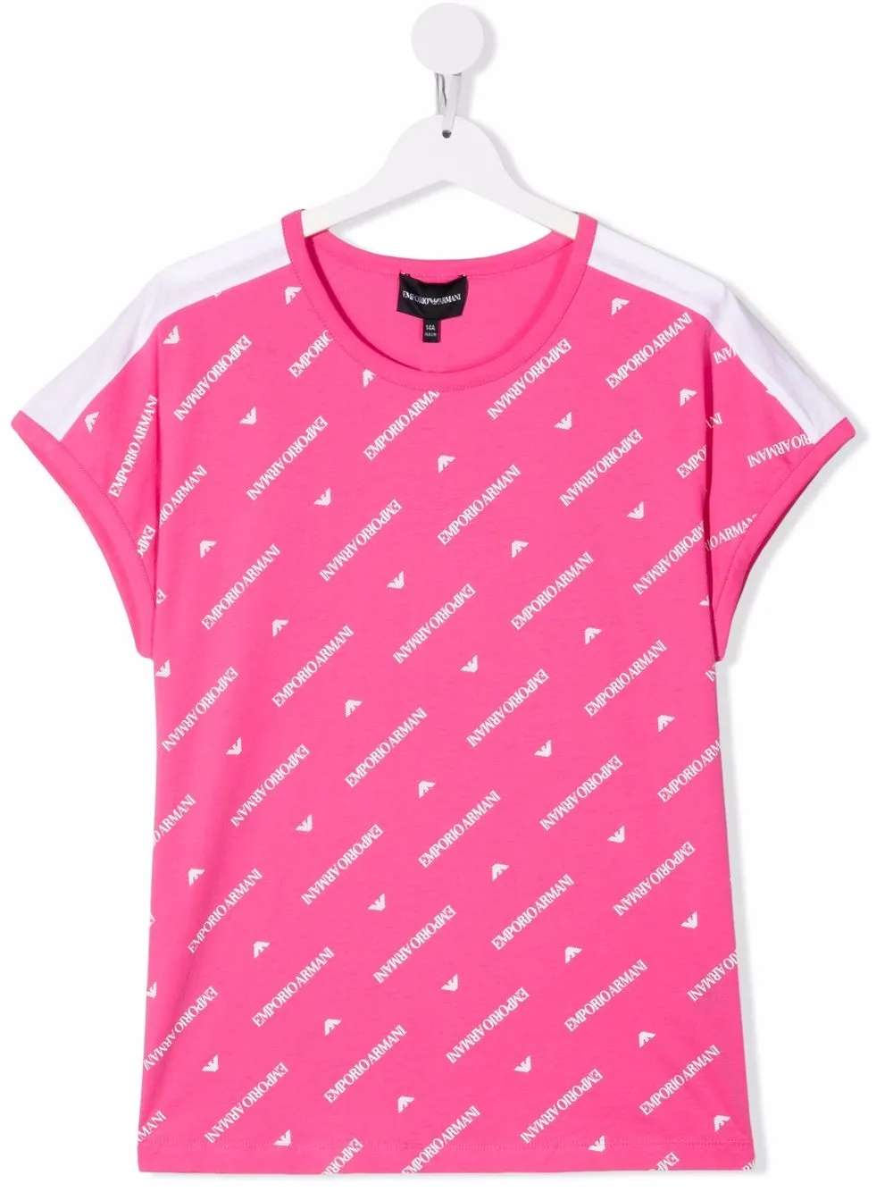 

Emporio Armani Kids logo-print short-sleeve T-shirt - Pink