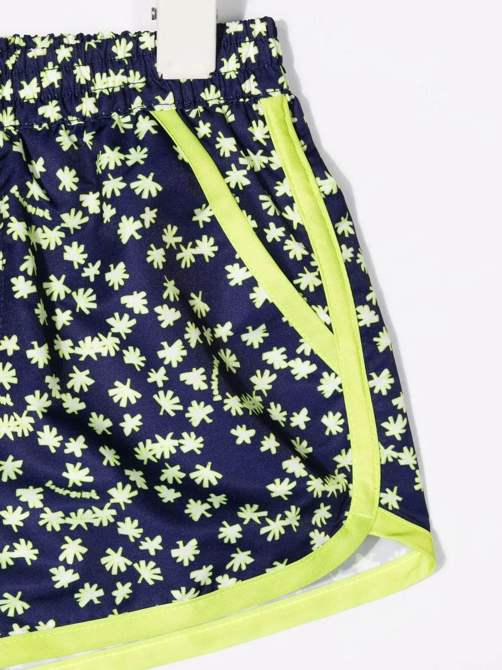  Bonpoint Shorts Mit Palmen Print   Blau 
