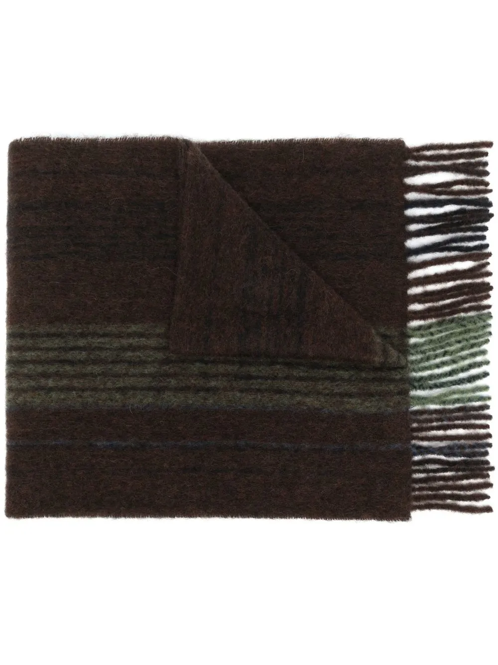 Holzweiler Ibisco Checked Scarf In Brown