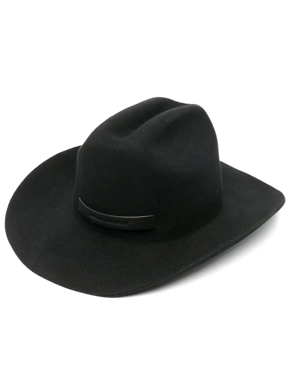

Ruslan Baginskiy sombrero de cowboy con parche del logo - Negro