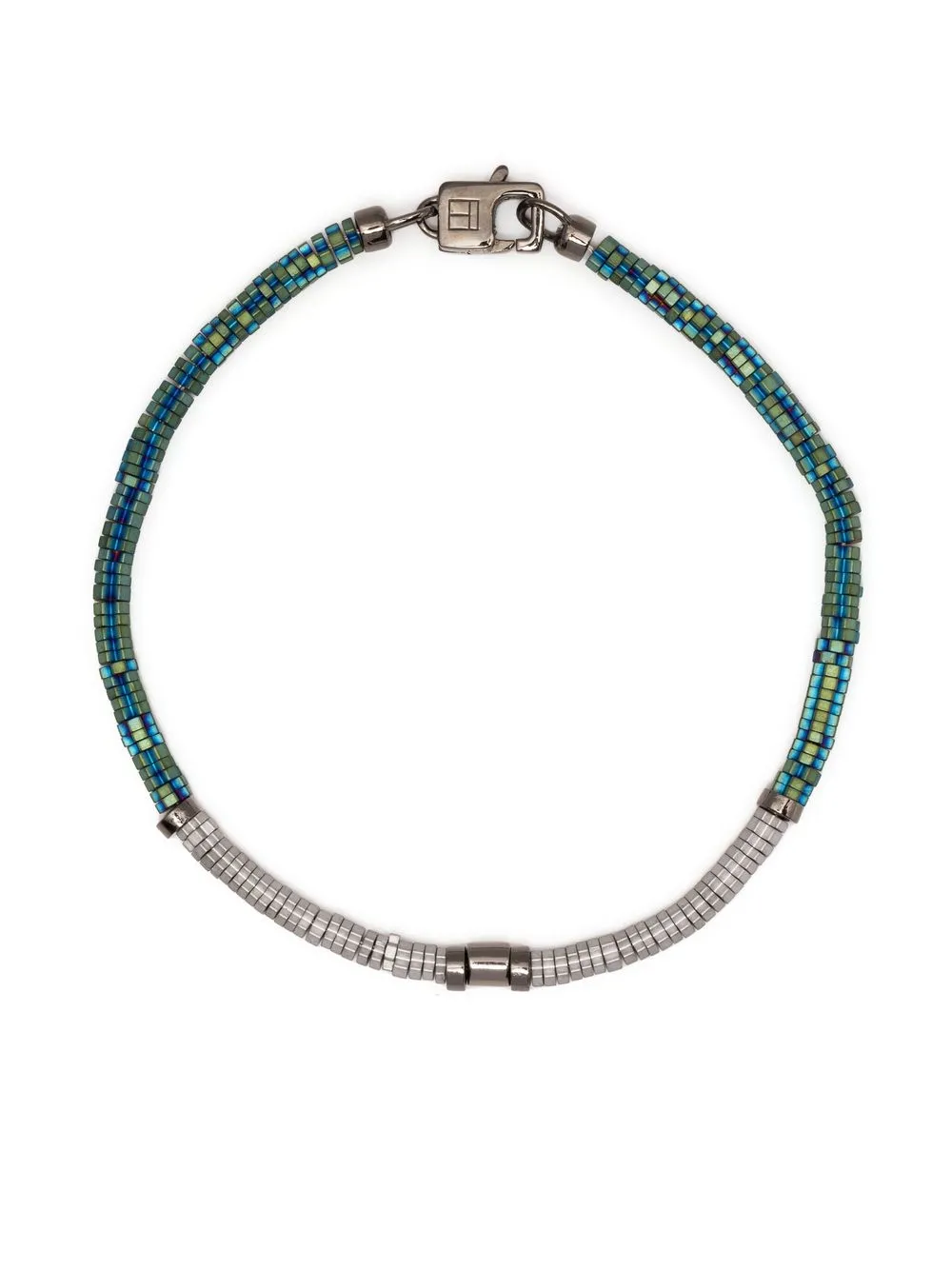 

Tateossian pulsera Croce Bamboo - Azul