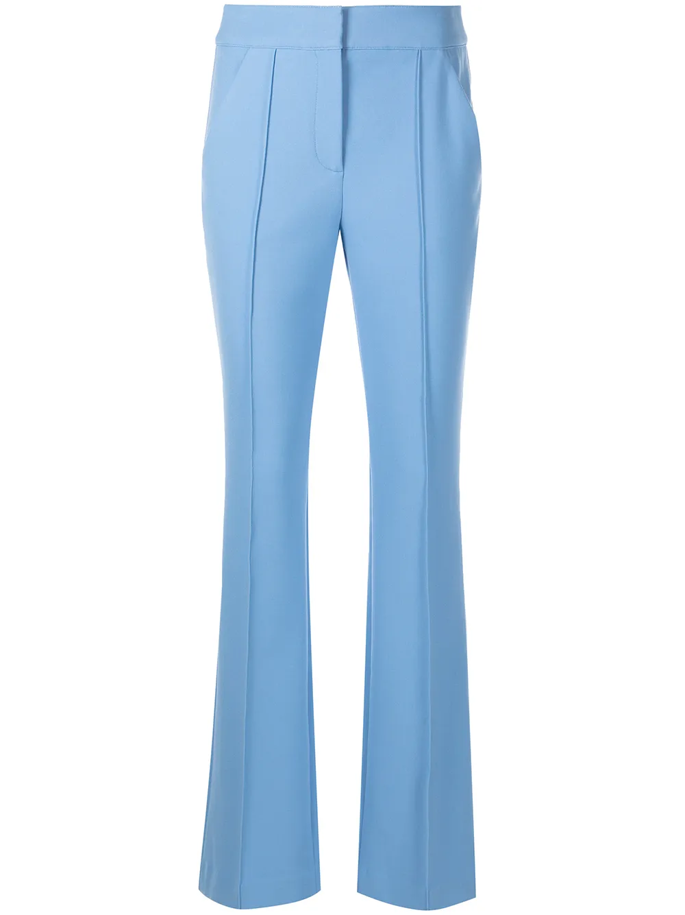 

Veronica Beard pantalones con detalle bootcut - Azul