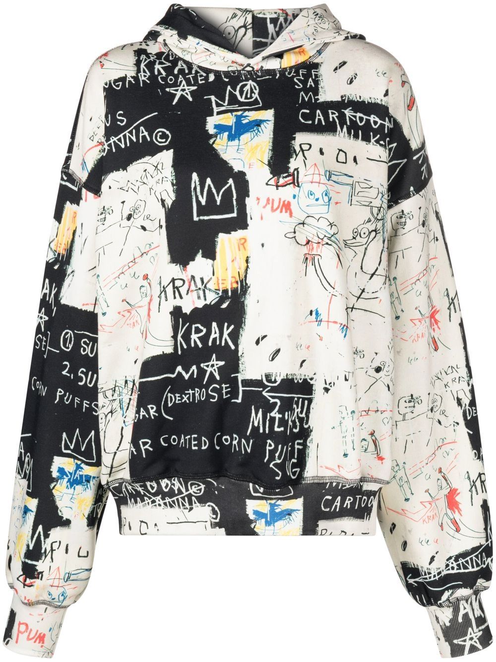 Image 1 of MISBHV patchwork-design hoodie