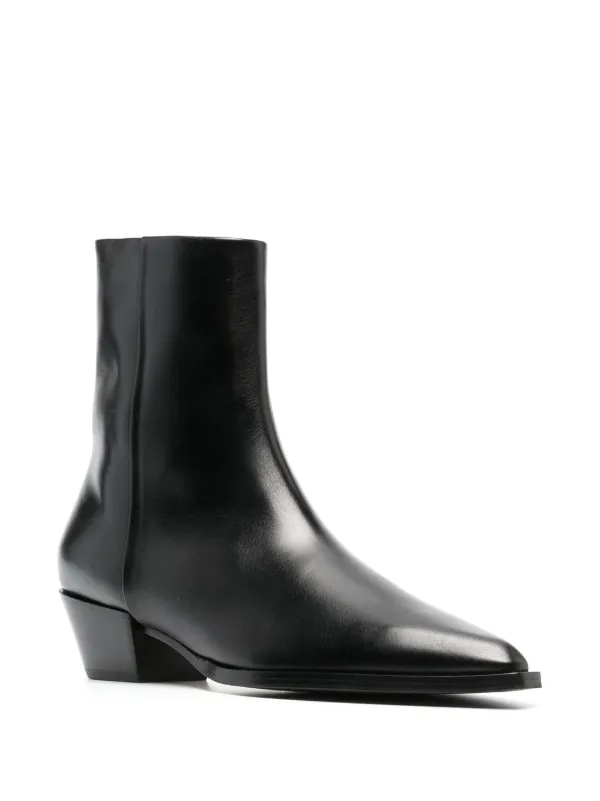 Aeyde Ruby Leather Ankle Boots - Farfetch