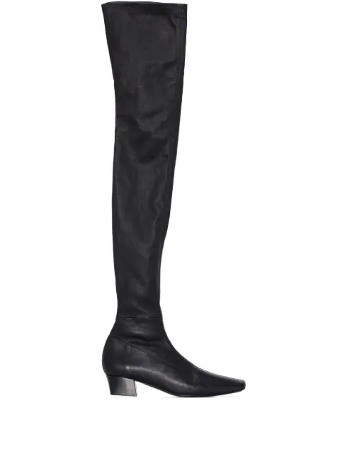 BY FAR Colette 40mm thigh-high boots