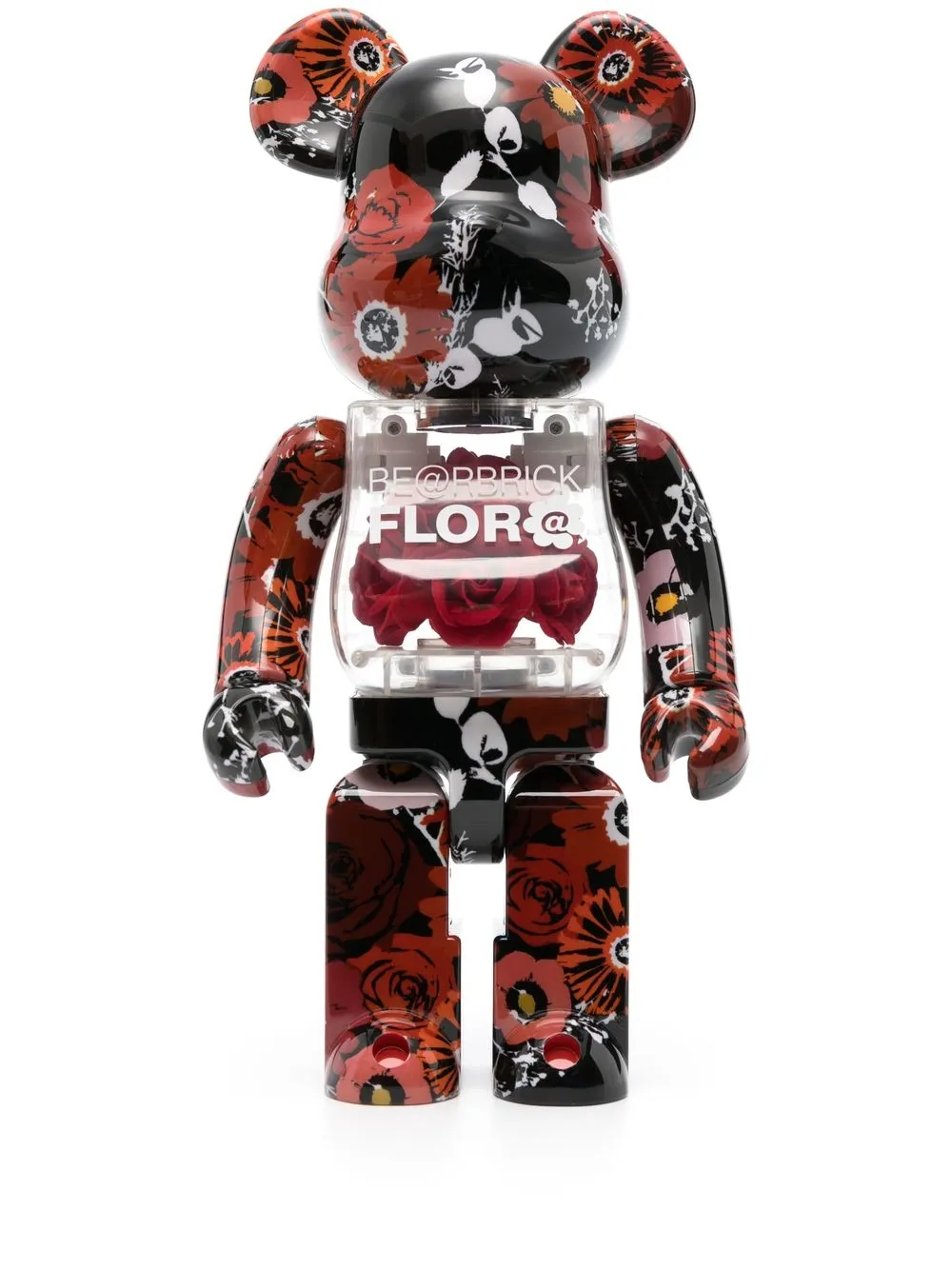 

Medicom Toy figura decorativa Be@rbrick Flor@ 400% - Negro