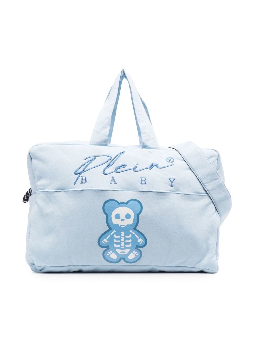 Image 1 of Philipp Plein Junior embroidered-logo baby changing bag