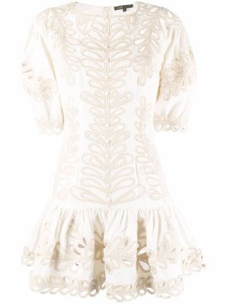 Maje hot sale white dress