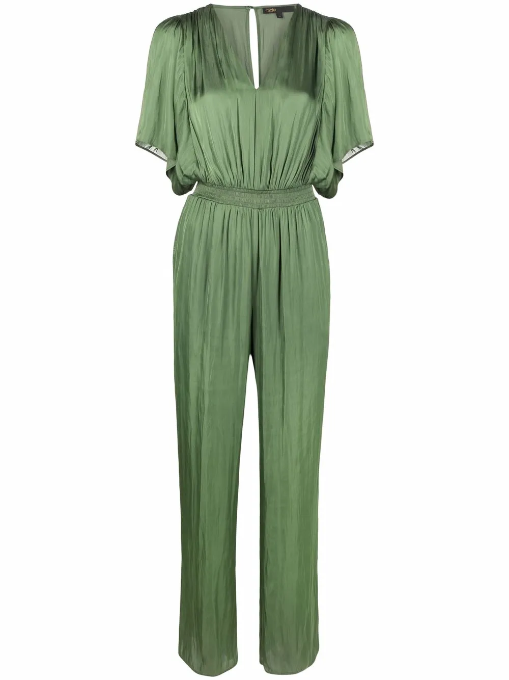 

Maje jumpsuit con cuello en V - Verde