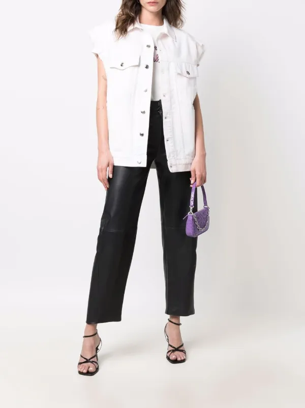 IRO Oversized Denim Gilet - Farfetch