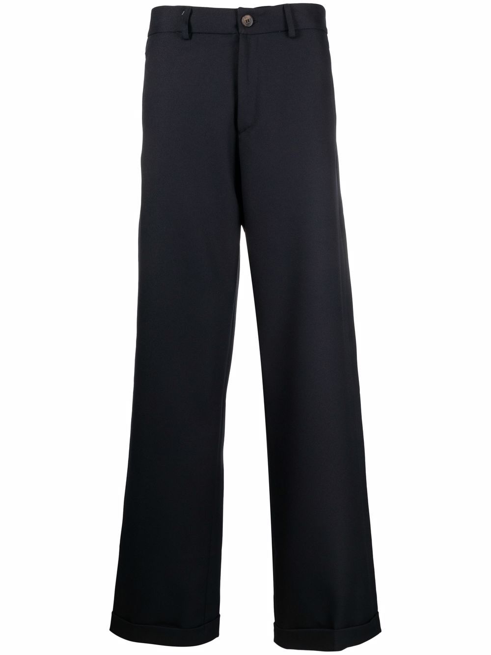 фото Société anonyme embroidered wide-leg trousers