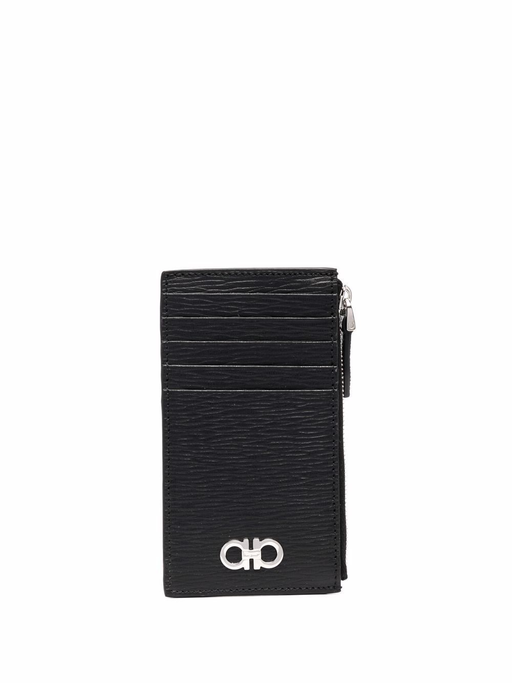 logo zipped wallet