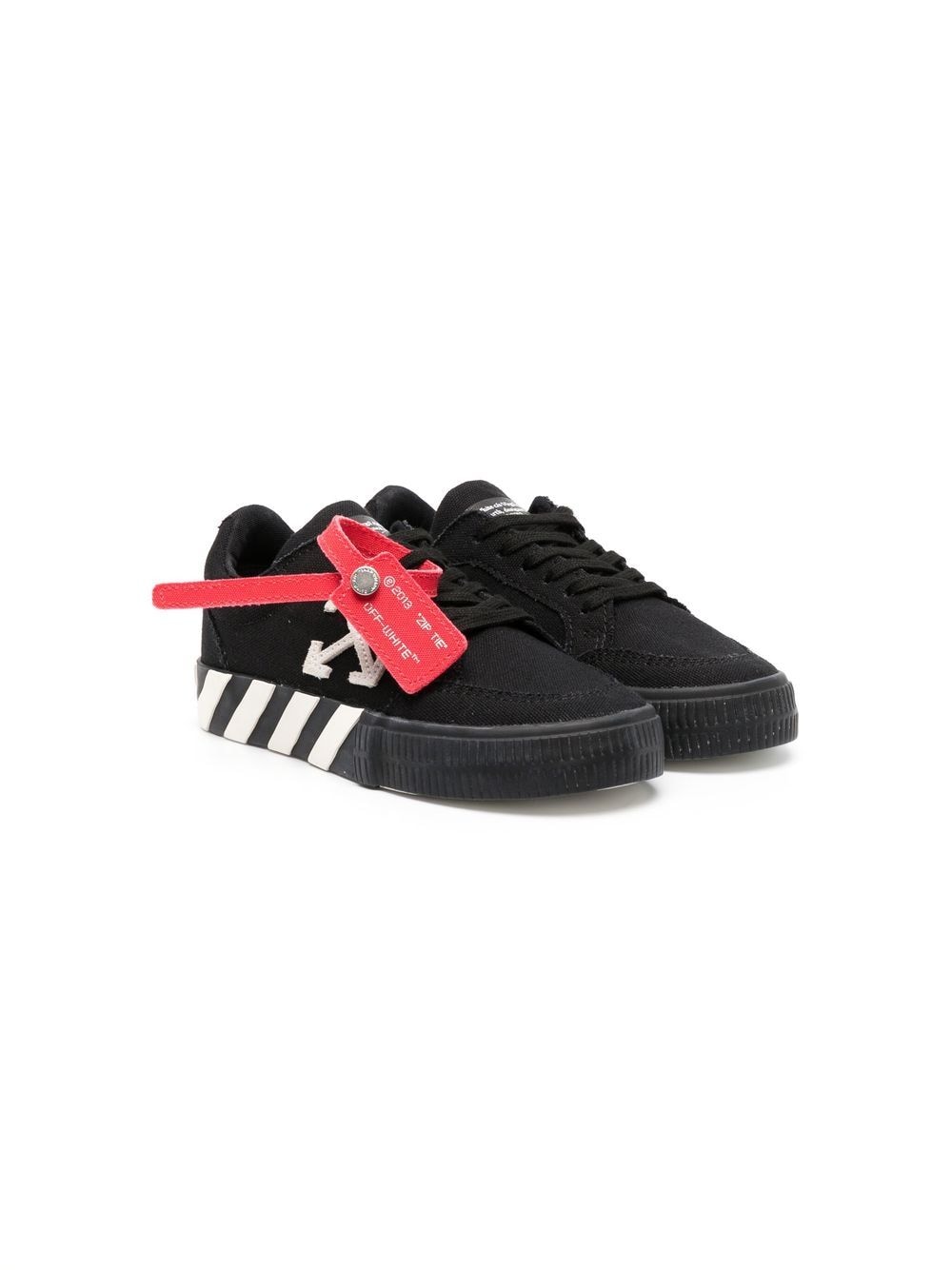 Image 1 of Off-White Kids Vulcanized lace-up sneakers