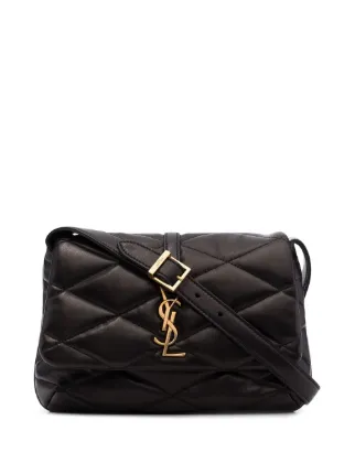 Saint Laurent Le 57 Quilted Shoulder Bag Black FARFETCH CA