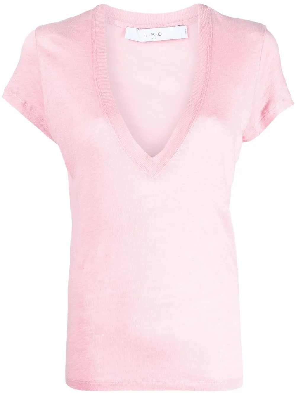 

IRO short-sleeve fitted top - Pink