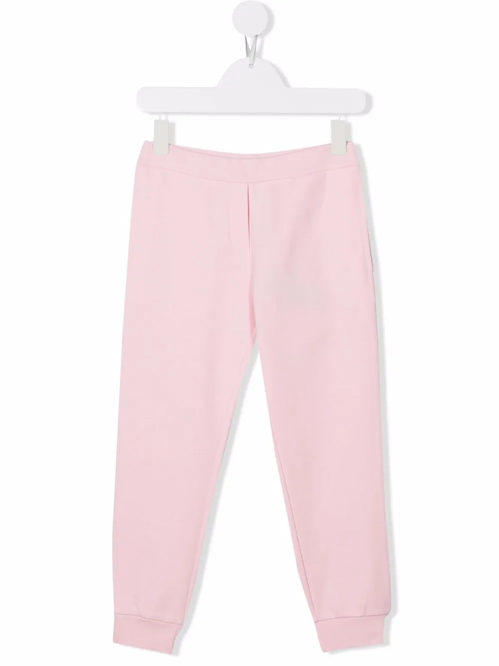 

Emporio Armani Kids logo-print track pants - Pink