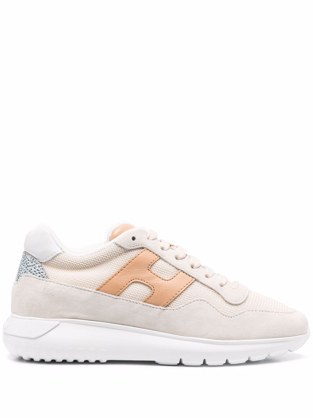 

Hogan logo patch low-top sneakers - Neutrals