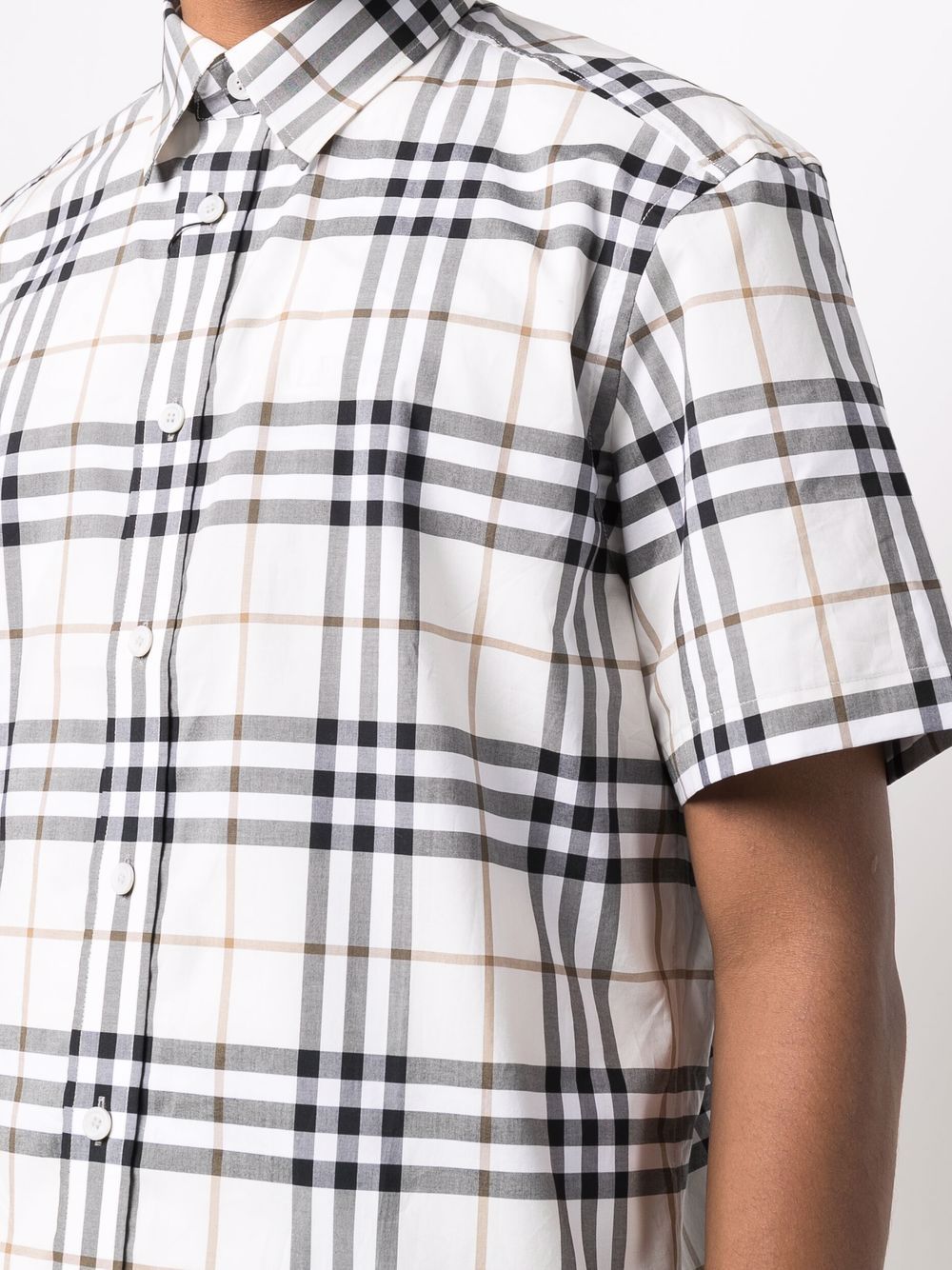 фото Burberry рубашка в клетку vintage check