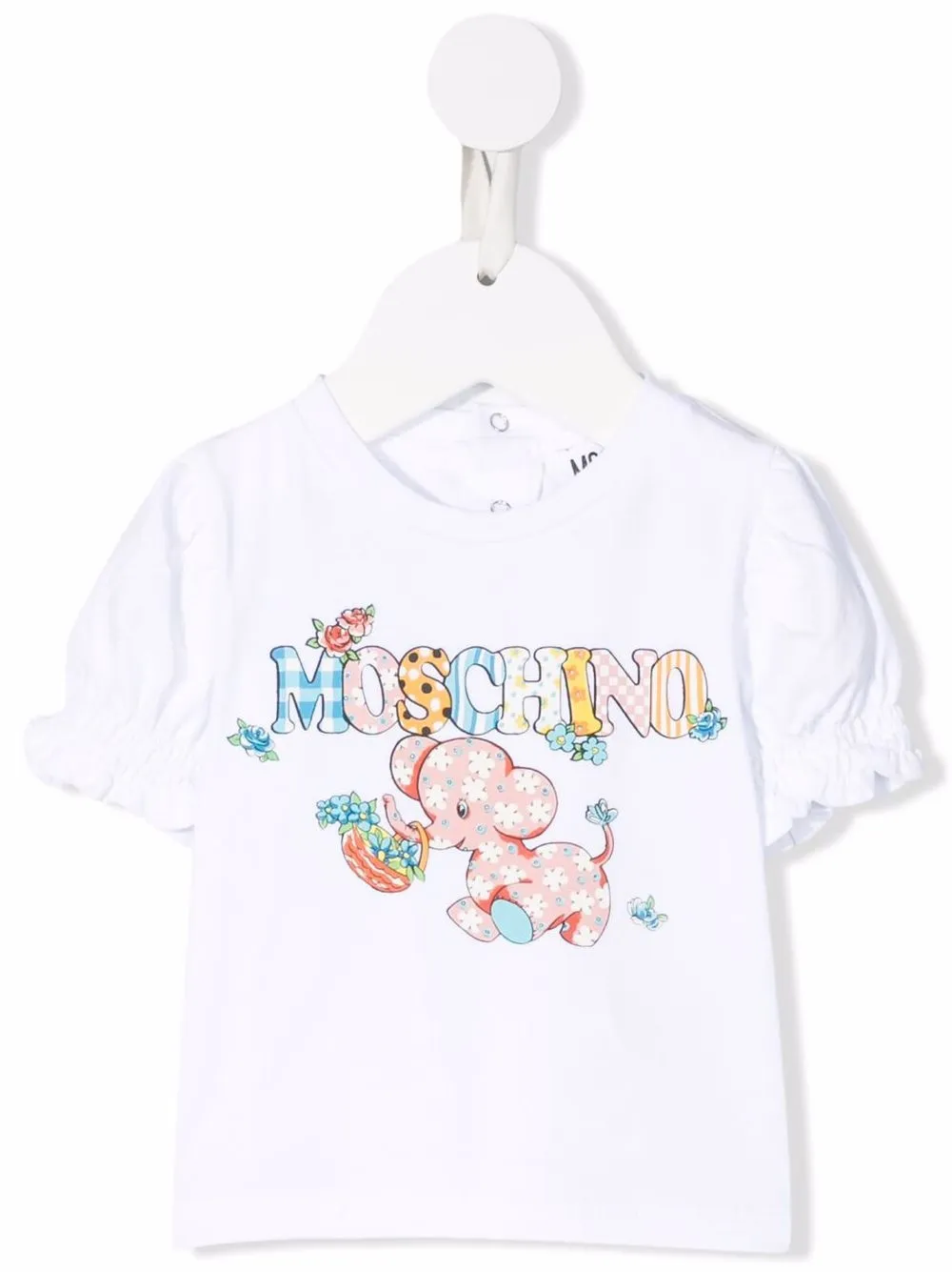 Moschino Kids футболка с логотипом