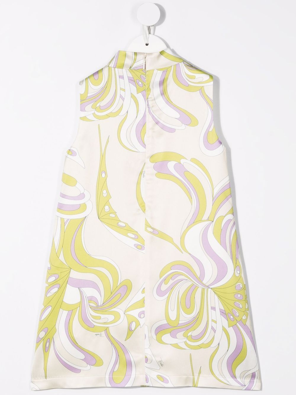 фото Emilio pucci junior abstract-print dress