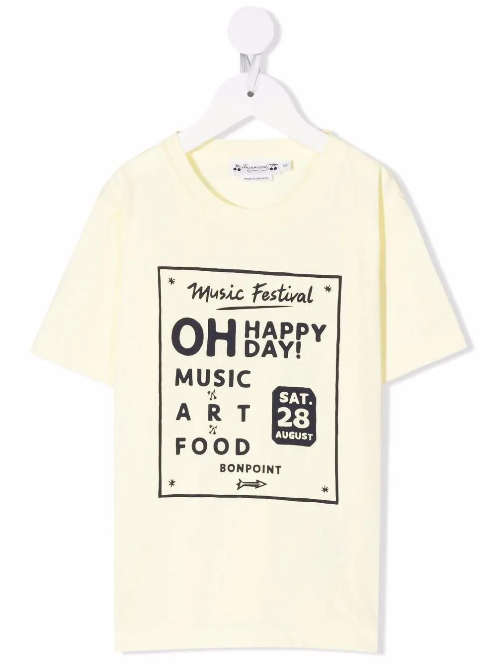 

Bonpoint playera Oh Happy Day - Amarillo