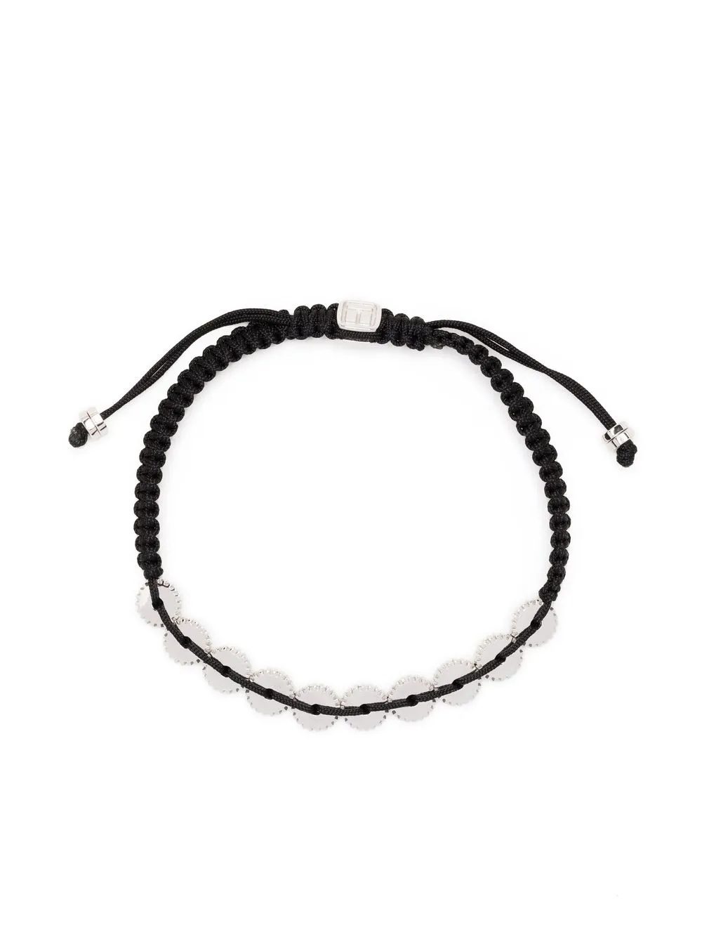 

Tateossian pulsera mini con diez engranajes - Negro