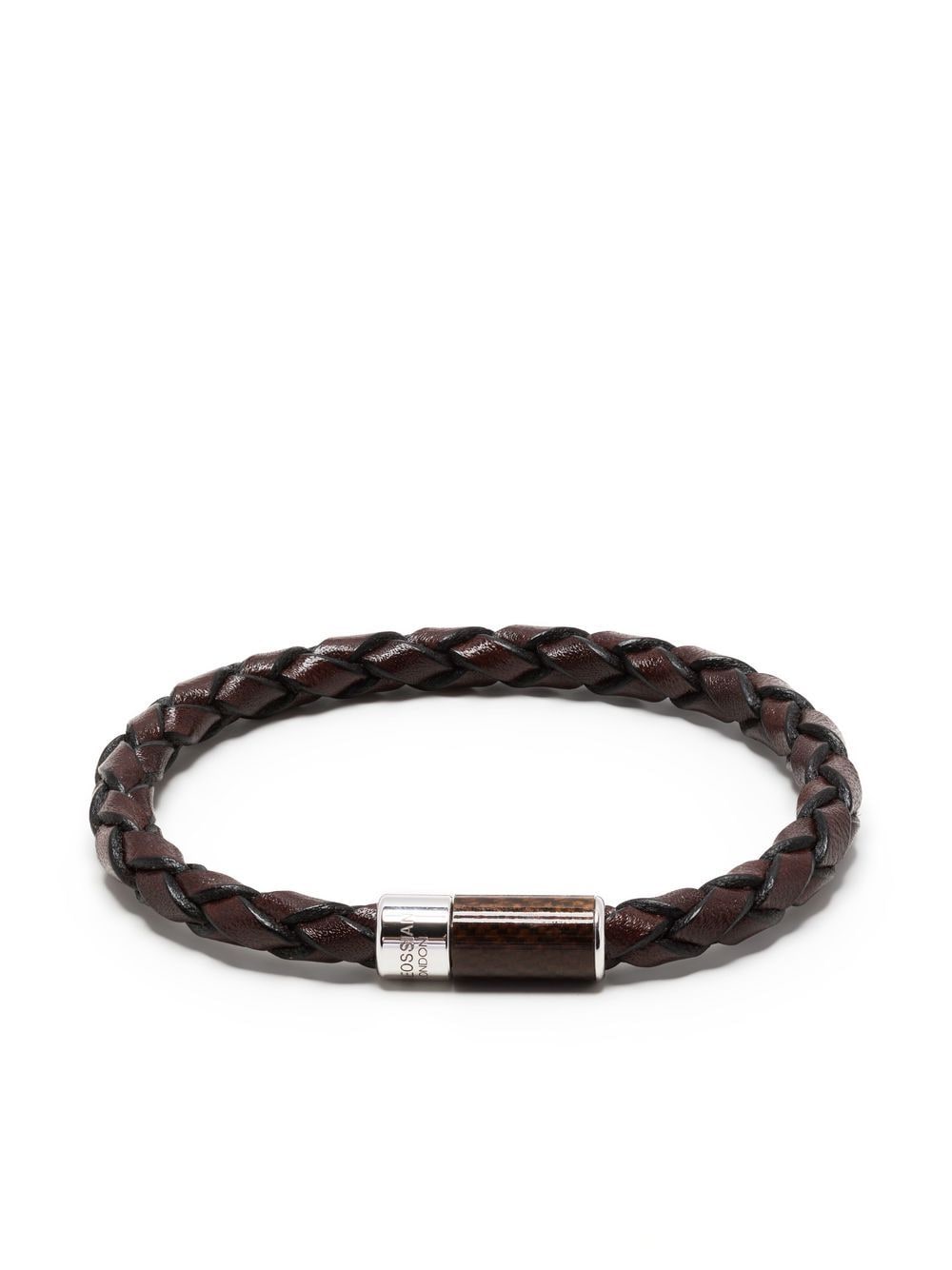 Carbon Pop woven bracelet